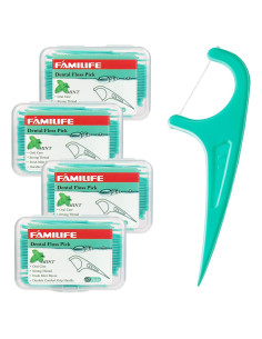 Palillos de Hilo Dental FAMILIFE 240 Piezas Menta Viaje