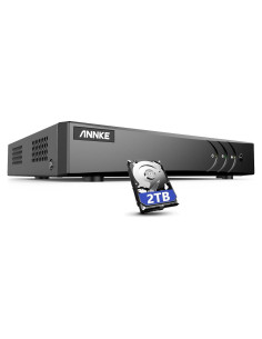 Grabador DVR ANNKE 3K Lite 8CH 2TB Detección AI