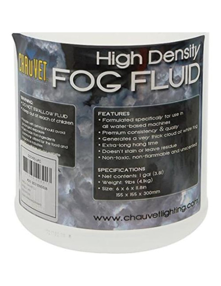 Fluido de Niebla Chauvet HDF 3.97 kg Alta Densidad