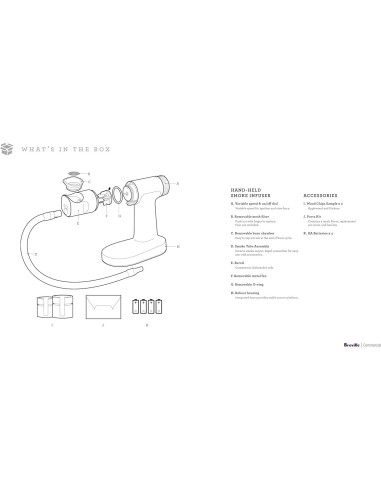 Ahumador de Alimentos PolyScience Pro Portátil Negro
