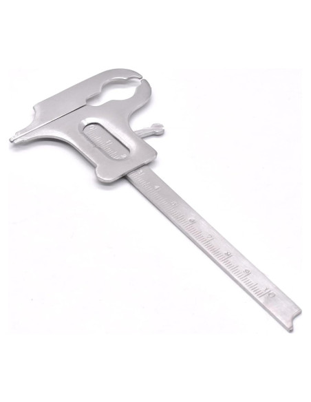 Calibrador Vernier Dental Angzhili 100mm Acero Inoxidable