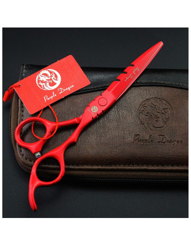 Tijera de Corte y Desbaste Purple Dragon 5.5" Acero Japonés
