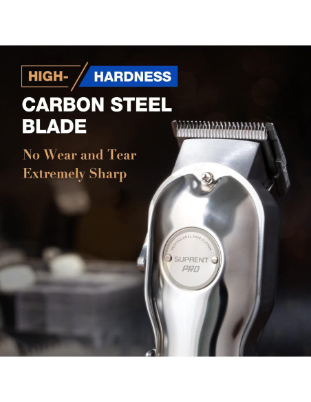 Cortadora de Cabello SUPRENT HC596SX Profesional con Pantalla LED Cortadora de Cabello SUPRENT HC596SX Profesional con Pantalla LED