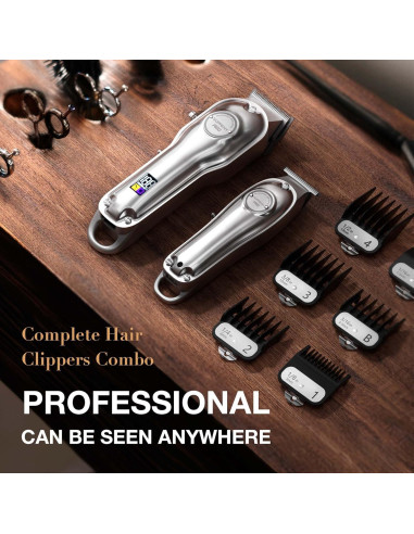 Cortadora de Cabello SUPRENT HC596SX Profesional con Pantalla LED