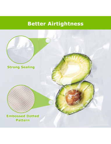 Bolsas de Sellado al Vacío Bonsenkitchen 2 Rollos 28x15m