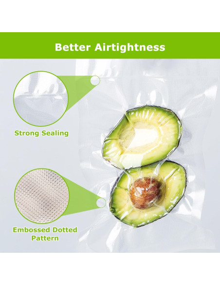 Bolsas de Sellado al Vacío Bonsenkitchen 2 Rollos 28x15m