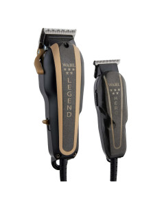 Combo Barbería Profesional Wahl Cortadora Legend y Hero