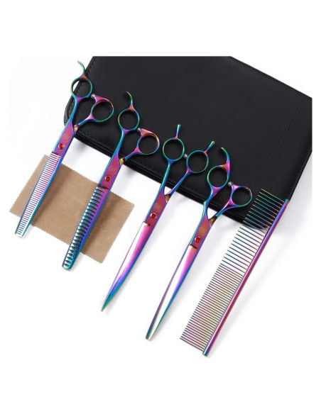 Juego de Tijeras Profesionales Moontay 20 cm para Perros