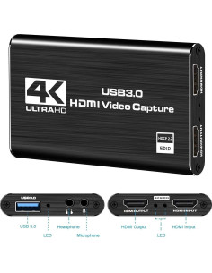 Tarjeta de Captura HDMI DIGITNOW 1080P 60fps para Streaming 2