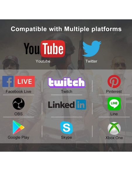 Tarjeta de Captura HDMI DIGITNOW 1080P 60fps para Streaming