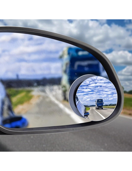 Espejos de Punto Ciego Yolev 4.9cm Autoadhesivos 6 Pcs