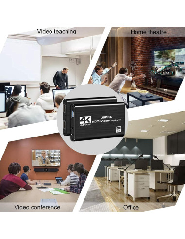 Tarjeta de Captura HDMI DIGITNOW 1080P 60fps para Streaming