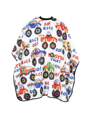 Capa de Corte de Cabello para Niños FaHaner Caricatura 91x91 cm