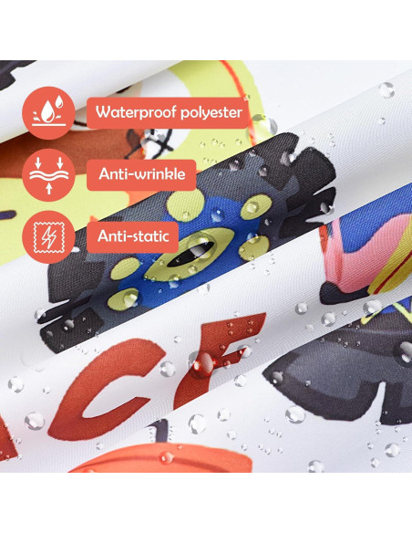 Capa de Corte de Cabello para Niños FaHaner Caricatura 91x91 cm