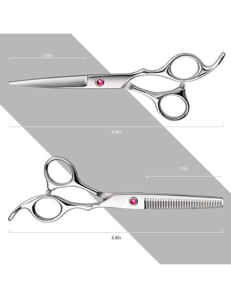 Kit de Tijeras de Barbero Fcysy 13 Piezas Profesional