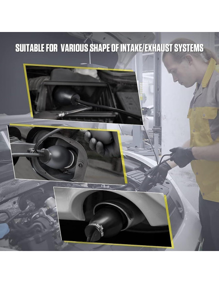 Válvula de aire inflable OURANTOOLS para pruebas de humo