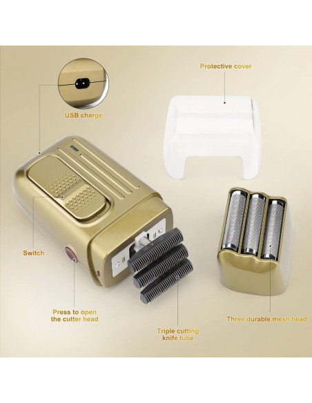 Cortadora de Cabello Dumite Oro-1 Profesional Inalámbrica