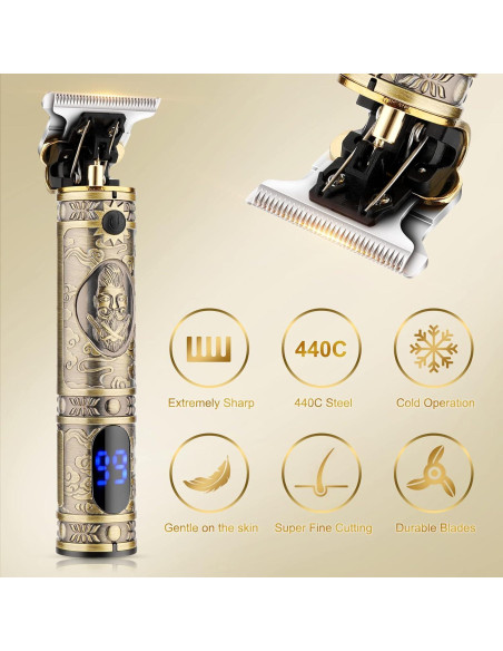 Cortadora de Cabello Dumite Oro-1 Profesional Inalámbrica