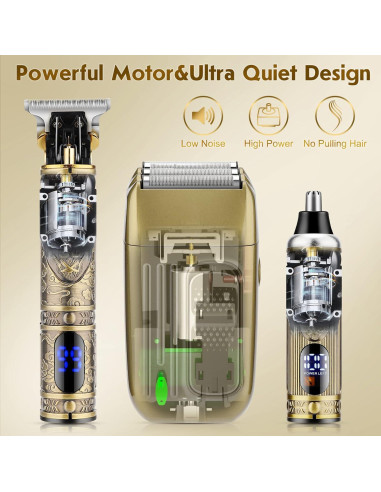 Cortadora de Cabello Dumite Oro-1 Profesional Inalámbrica