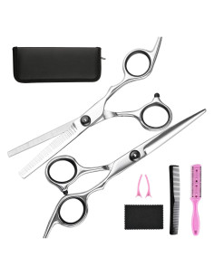 Kit Profesional de Tijeras de Corte de Cabello Fcysy 7 Pcs