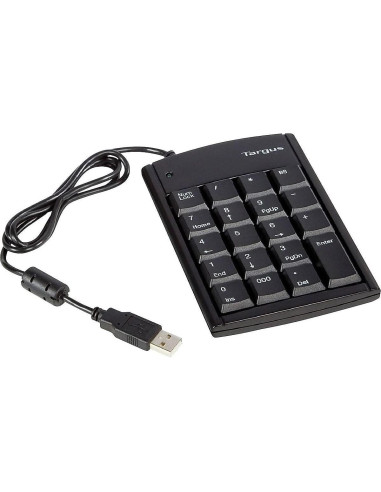 Teclado Numérico Targus PAUK10U USB Compacto Negro