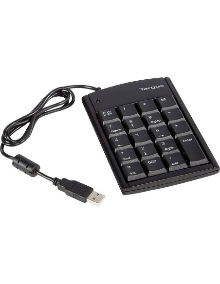 Teclado Numérico Targus PAUK10U USB Compacto Negro