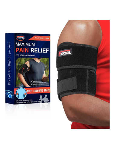 Faja de Compresión FEATOL para Tendinitis de Bíceps - Grande