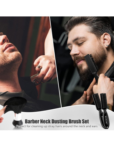 Capa de Corte NICEMOVIC 10 en 1 con Accesorios de Barbero