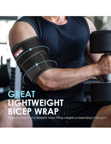 Faja de Compresión FEATOL para Tendinitis de Bíceps - Grande