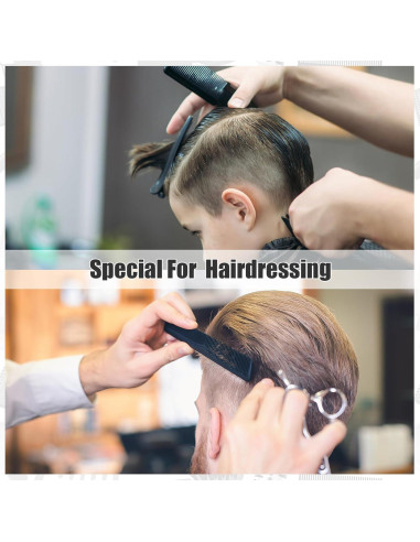 Capa de Corte NICEMOVIC 10 en 1 con Accesorios de Barbero