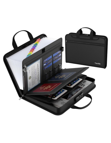 Organizador de Archivos Acordeón Ignífugo Tamfile 13 Bolsillos A4