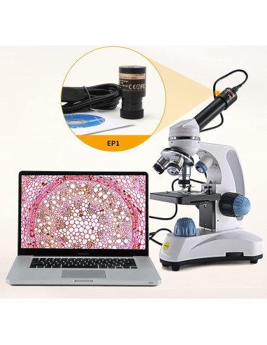 Cámara Digital 1.3MP SNM SWA-EP1 para Microscopios