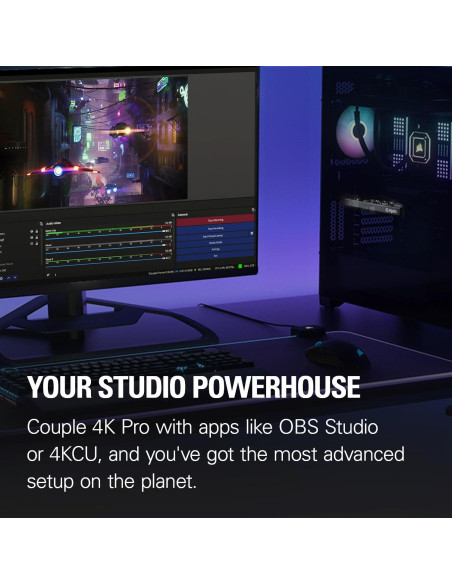 Tarjeta de Captura Interna Elgato 4K Pro - 8K60 Passthrough