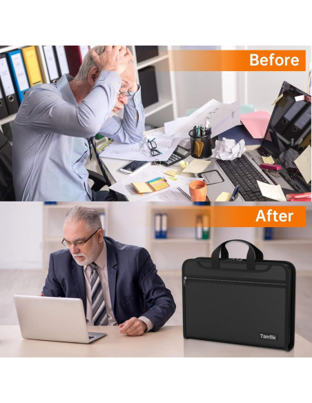 Organizador de Archivos Acordeón Ignífugo Tamfile 13 Bolsillos A4 Organizador de Archivos Acordeón Ignífugo Tamfile 13 Bolsillos A4