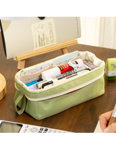 Estuche de Lápices CICIMELON Verde Gran Capacidad 30-50 Artículos 2