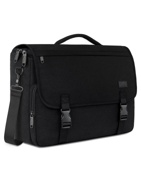 MATEIN Bolsa Mensajera Negra 15.6" Resistente al Agua