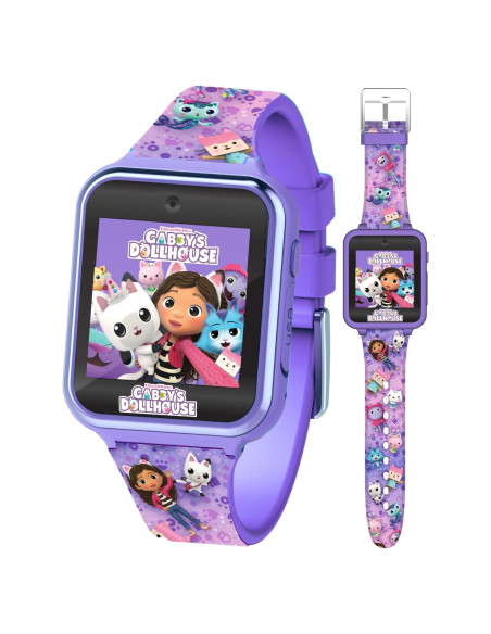 Reloj inteligente Gabby's Doll House Accutime púrpura