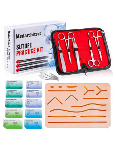 Kit de Práctica de Suturas Medarchitect 30 Piezas