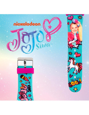 Set Auriculares y Reloj Inteligente JoJo Siwa - Rosa y Azul