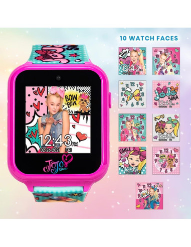 Set Auriculares y Reloj Inteligente JoJo Siwa - Rosa y Azul