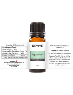 Aceite Esencial de Menta 5 ml x 2 REVIVE - 100% Puro Terapéutico 2