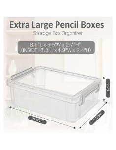 Caja de Lápices Sooetz 6 Piezas Apilables Multicolor 2