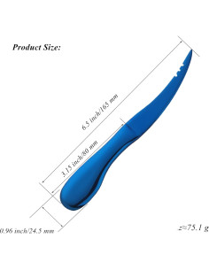 Herramienta Desvenadora de Camarones LXLVOUEG Acero Inoxidable 2