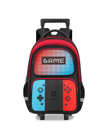 Mochila Rodante Gamer HFHTDC 44x19.8x30 cm para Niños