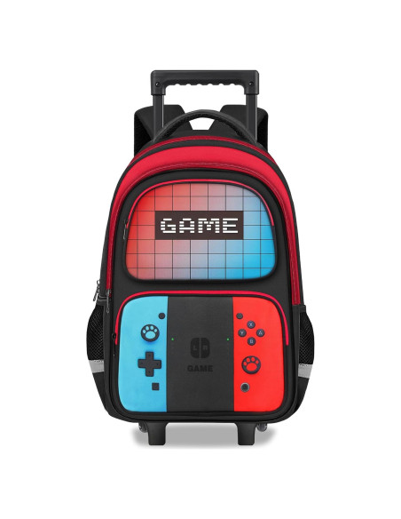 Mochila Rodante Gamer HFHTDC 44x19.8x30 cm para Niños
