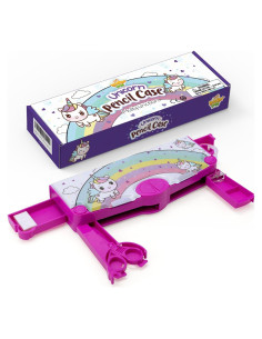 Estuche de Lápices Unicornio IPIDIPI TOYS 5 Botones Pop Up