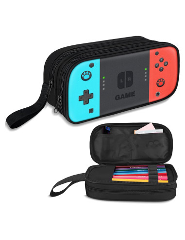 Estuche Grande TILYTADLY para Niños - 2,01L - Rojo y Azul