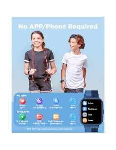 Reloj Inteligente BIGGERFIVE para Niños 1.8" IP68 Fitness 2