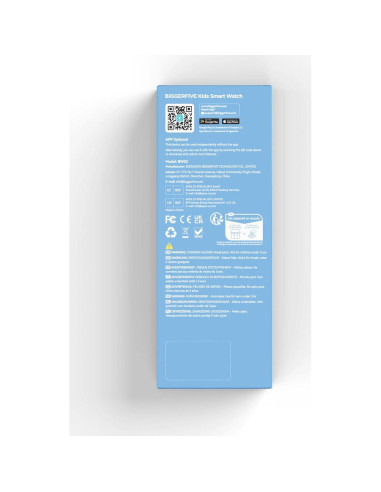 Reloj Inteligente BIGGERFIVE para Niños 1.8" IP68 Fitness