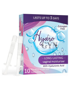 Hidratante Vaginal Hydro GYN | 10 Aplicadores Pre Llenos | Ácido Hialurónico